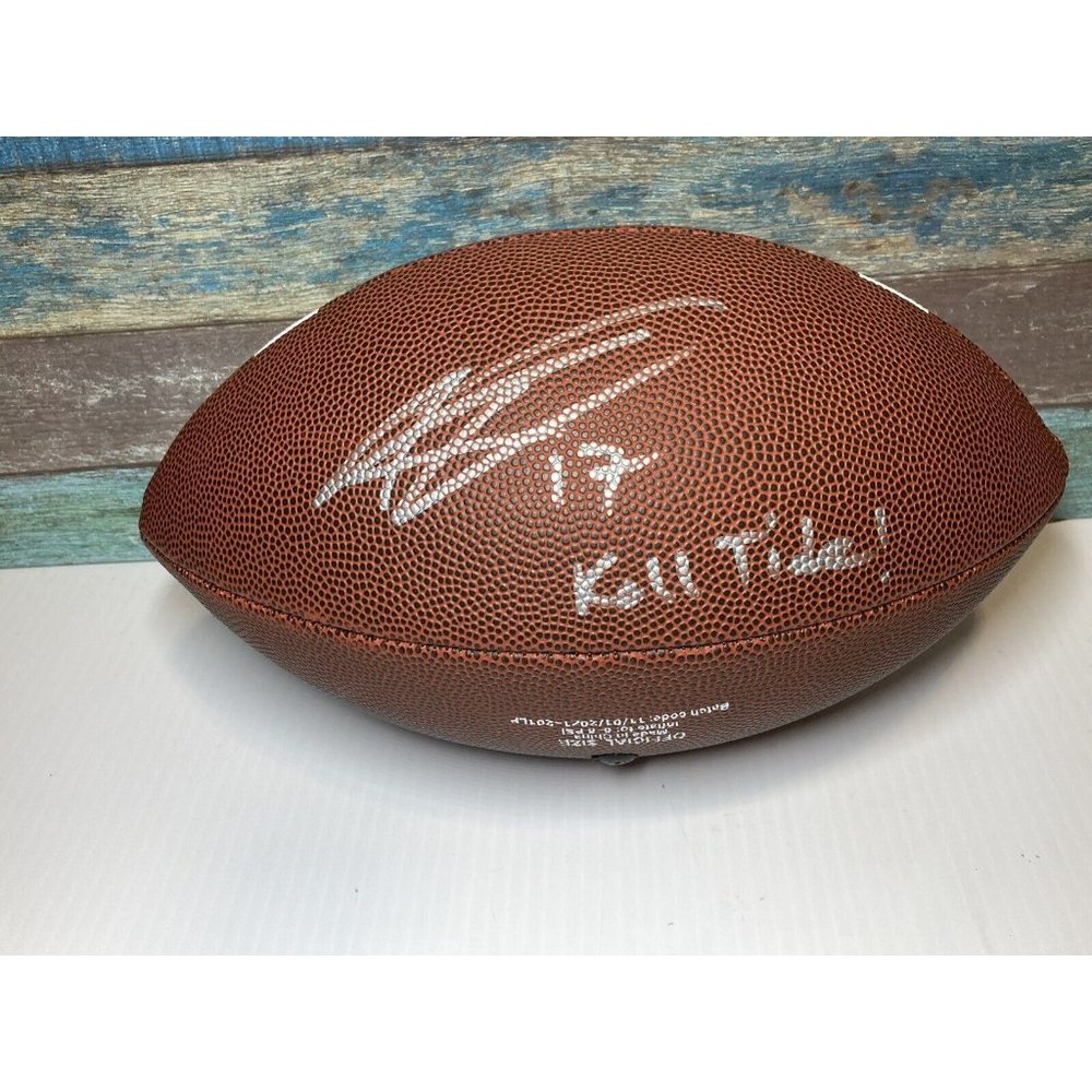 Kenyan Drake signed Autographed football ESPN Alabama Roll Tide Dolphins Ravens